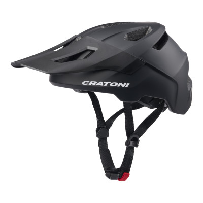 Dětská helma CRATONI WildCat Black Matt  - S-M (49-56 cm)