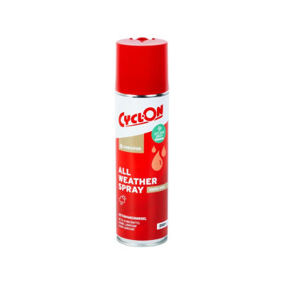 CyclOn Bike Care ALL WEATHER SPRAY / COURSE SPRAY - mazací olej v spreji do rôznych podmienok