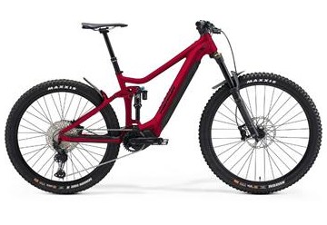 Merida celoodpružený elektrobicykel eONE-SIXTY 700 červený(čierny)