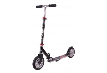 Hudora City Scooter Hornet hliník/ocel 8", čierna/červená, 200 mm
