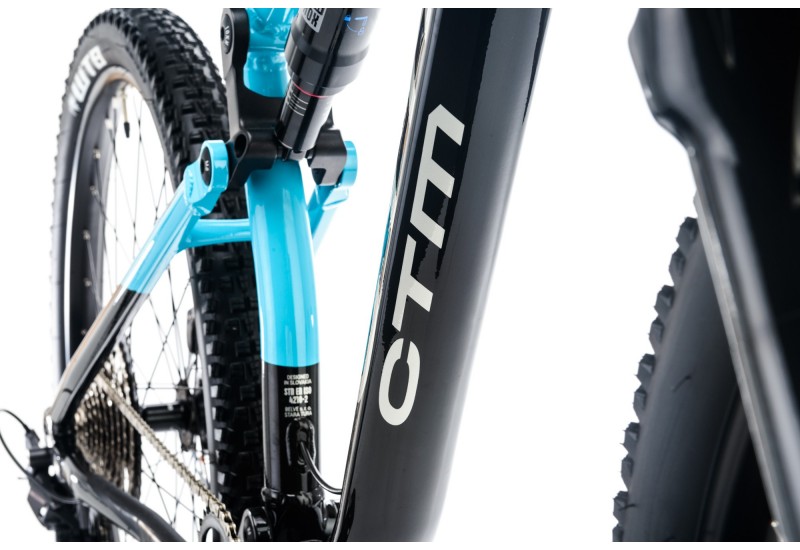 CTM horský bicykel SKAUT 3.0 - lagúnová modrá / čierna 29" 2023