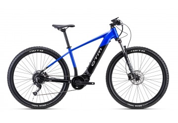 CTM horský bicykel PULZE - čierna / hlboká modrá 29" 630Wh 2023