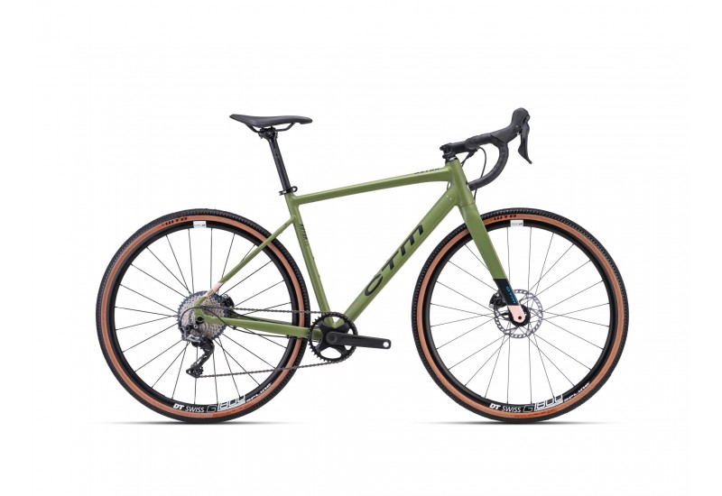 CTM gravel  bicykel KOYUK 3.0 - matná tmavá olivová 28" 2023