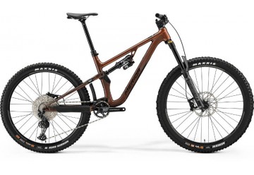 Merida celoodpružený horský bicykel ONE-SIXTY 700 bronzovohnedý(čierny/biely) 27,5"/29" 2023