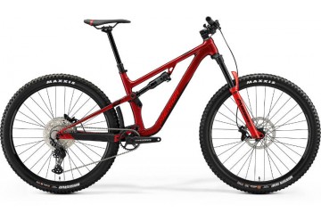 Merida celoodpružený horský bicykel ONE-FORTY 500 matný tmavočervený(čierny) 29" 2023