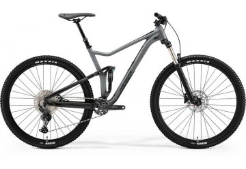 Merida celoodpružený horský bicykel ONE-TWENTY 400 matný šedý/lesklý čierny 29" 2023