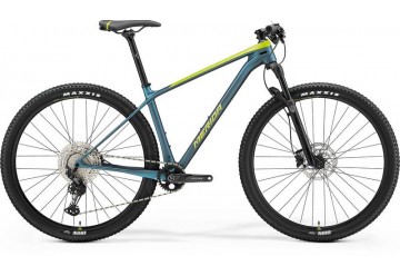 Merida horský bicykel BIG.NINE 3000 matný limetkový/teal modrý 29" 2023