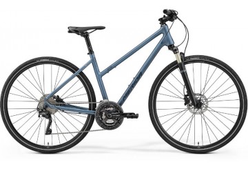 Merida crossový bicykel CROSSWAY XT-EDITION W (LADY) matný oceľovomodrý 28" 2023