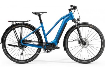 Merida trekingový elektrobicykel eSPRESSO 400 S EQ LADY matný modrý(čierny) 28" 504WH 2023