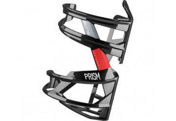 Košík PRISM L čierno/červený lesklý