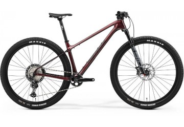 Merida horský bicykel BIG.NINE XT burgundská červená(čierny/strieborný) 29" 2024