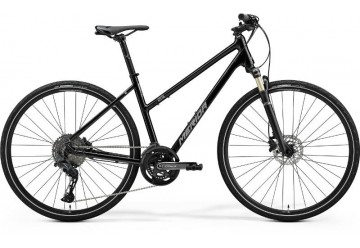 Merida crossový bicykel CROSSWAY 700 LADY lesklý čierny(strieborný) 28" 2024