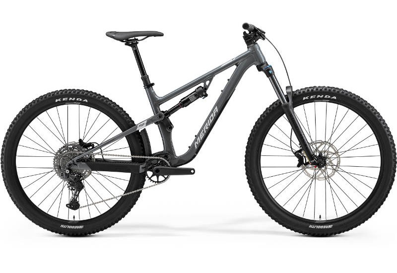 Merida celoodpružený horský bicykel ONE-FORTY 400 šedý(strieborný) 29" 2024