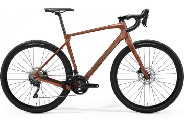 Merida gravel bicykel SILEX 4000 matná bronzová metalíza(zlatý/čierny) 28" 2024