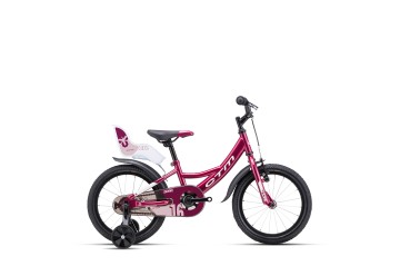 CTM detský bicykel JENNY tmavoružová perleť 2024