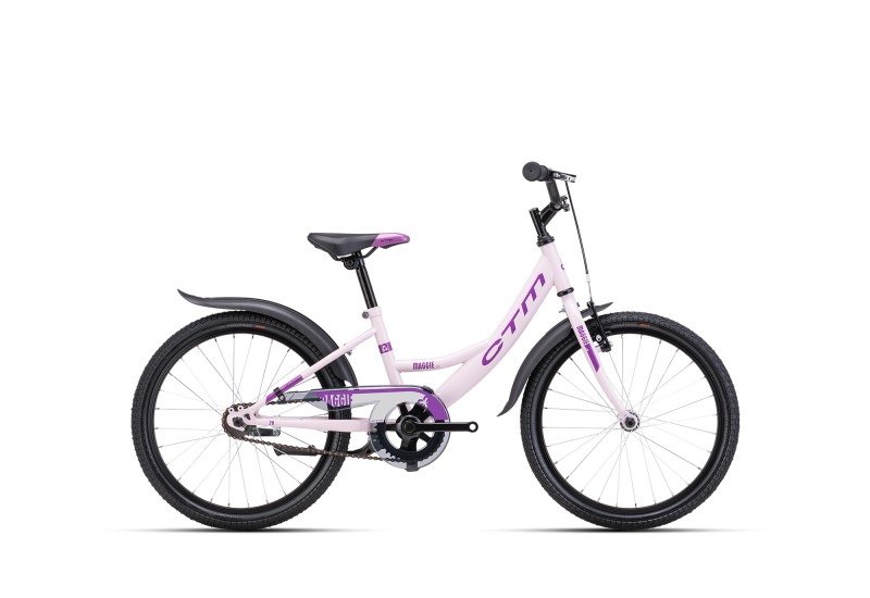 CTM detský bicykel MAGGIE 1.0 svetlá staroružová 2024