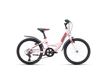 CTM detský bicykel ELLIE matná svetloružová perleť 2024