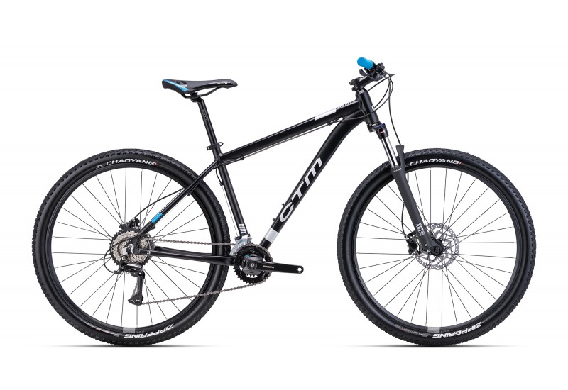 CTM horský bicykel REIN 3.0 29" matná čierna / strieborná 2024