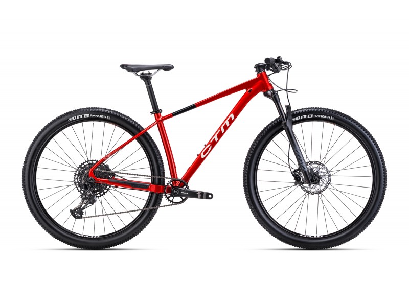 CTM horský bicykel RASCAL 1.0 29" metalická červená / čierna 2024