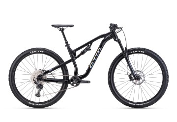 CTM horský bicykel SKAUT 3.0 lesklá čierna / matná čierna 2024