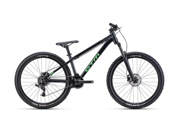 CTM horský bicykel RAPTOR 2.0 čierna perleť / neónová zelená 2024
