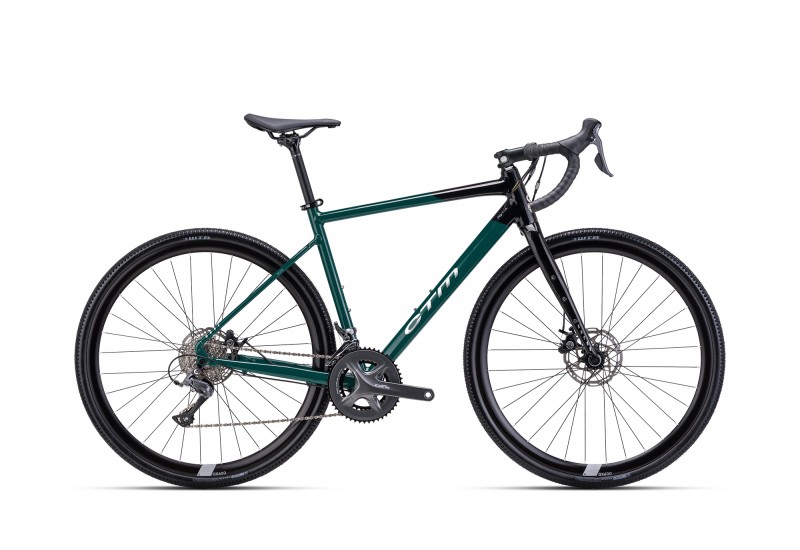 CTM cestný bicykel KOYUK 1.0 smaragdová / čierna 2024