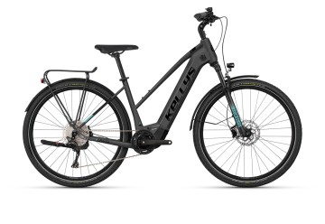 Kellys trekkingový elektrobicykel E-Cristy 70 P Black 28" 725Wh