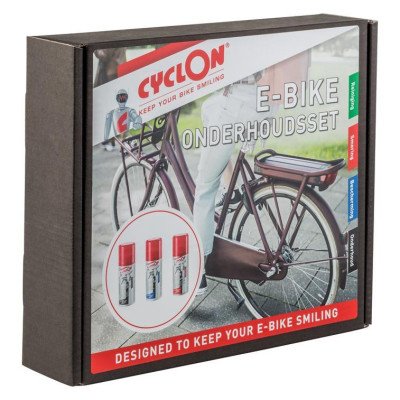 CyclOn Bike Care E-BIKE COLLECTION BOX - Sada prípravkov na údržbu elektrobicyklov