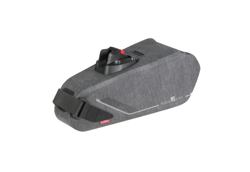 KLICKFIX vodotesná taška pod sedlovku Bikepack X Compact 6,5l šedá, 15x49x18cm