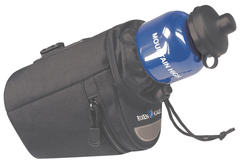 KLICKfix taška pod sedlovku Micro Bottlebag 1,5l čierna, 9x15x14cm