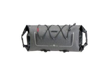 KLICKFIX vodotesná taška na riadidlá Bikepack Waterproof 12l šedá, 36x18x18cm