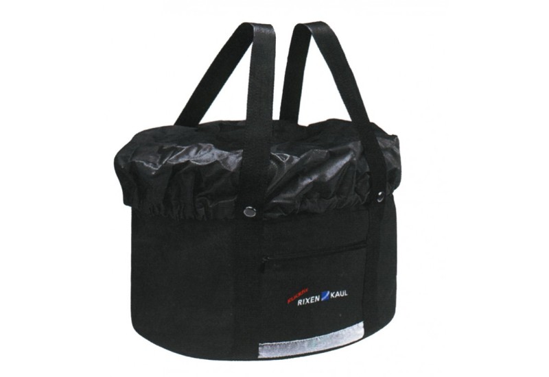 KLICKFIX taška na riadidlá Shopper Plus 24l čierna, 38x29x25cm