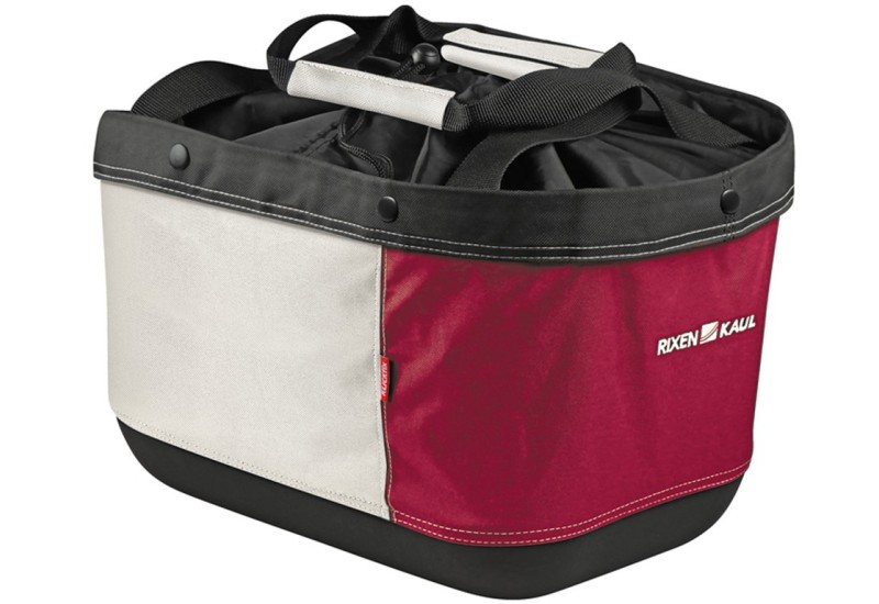 KLICKFIX brašňa na nosič Alingo GT shopper 20l čierno-rúžová, 41x29x24cm