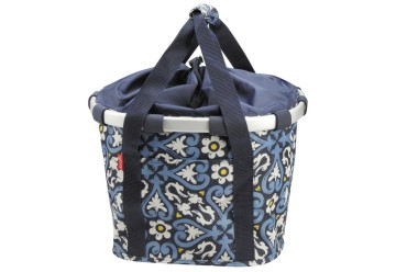 KLICKFIX taška na nosič Reisenthel 15l vzorovaná modrá, 35x28x26cm