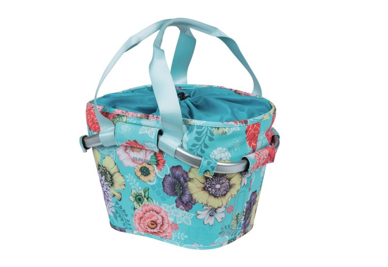 Basil City-taška Bloom Field carry all sky modrá, 15 l, 27x37x25 cm