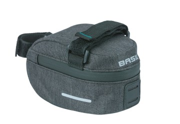 Basil taška pod sedlovku Discovery 365D S 0,5l čierna, 7x8x14cm