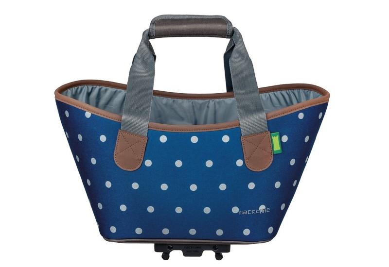 Racktime brašňa na nosič Agnetha 15l vzorovaná modrá, 34x25,5x37cm