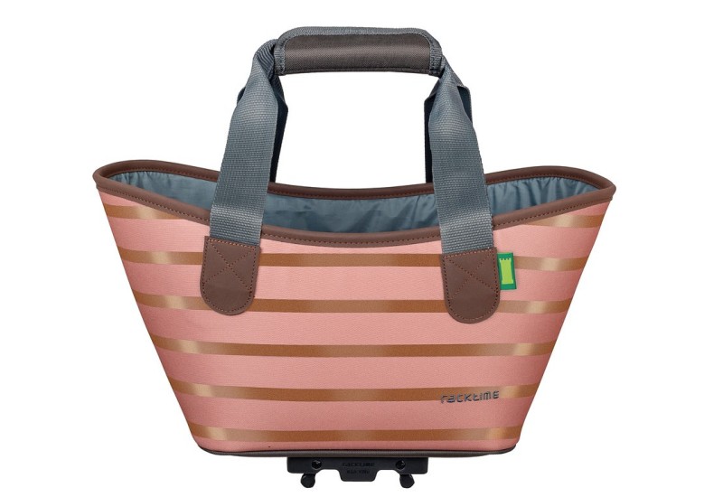 Racktime brašňa na nosič Agnetha 15l vzorovaná rúžová, 34x25,5x37cm