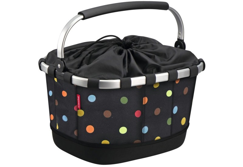 KLICKFIX brašňa na nosič Carrybag GT Uniklip 24l vzorovaná čierna, 42x33x28cm dots, 42x33x28cm,  UniKlip