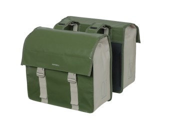 Basil Dvojitá taška Urban Load mech.zelená/písk 40,x17,5x46cm, 48-5 l
