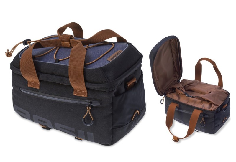 Basil brašňa na nosič MILES 7l čierna, 32x19x21cm