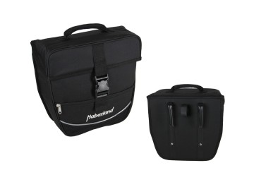 Haberland brašňa na nosič Single Bag Beginner 12,5l čierna, 30x32x13cm