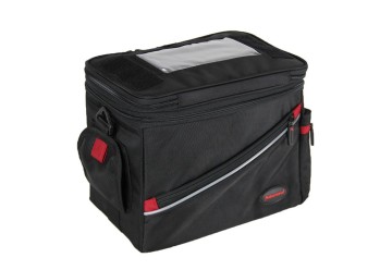 Haberland taška na riadidlá Maxi Plus 10l čierna, 28x22x17cm