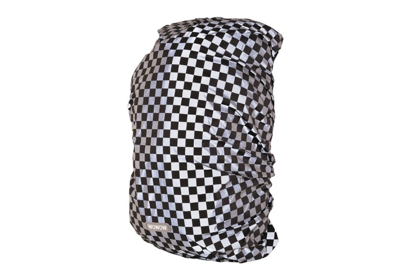 Diverse pláštenka do dažďa Wowow Chess na ruksak/tašku, šachovnica