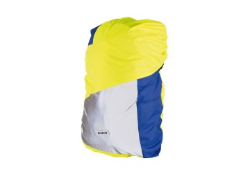 Diverse pláštenka do dažďa Wowow Breezie na ruksak/tašku, žlto-modrá