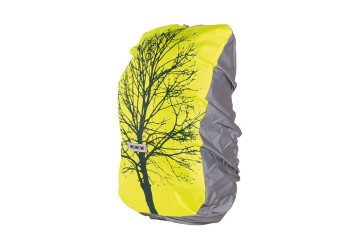 Diverse pláštenka do dažďa Wowow Ottawa na ruksak/tašku,vzorovaná žltá