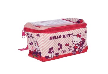 Hello Kitty detská taška na riadidlá BIKE FASHION rúžová, 18x10x8cm