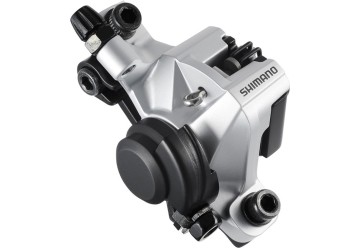 Shimano Brzdový trmen BR-M 375 pr.nebo zadní mechan.,bez kotúče,stríbr