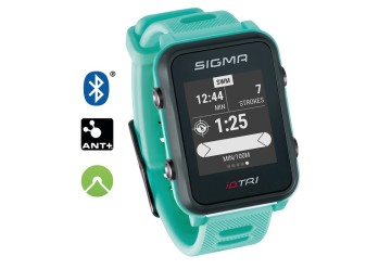 Sigma Sport. hodinky ID Tri Basic neon.mentol.