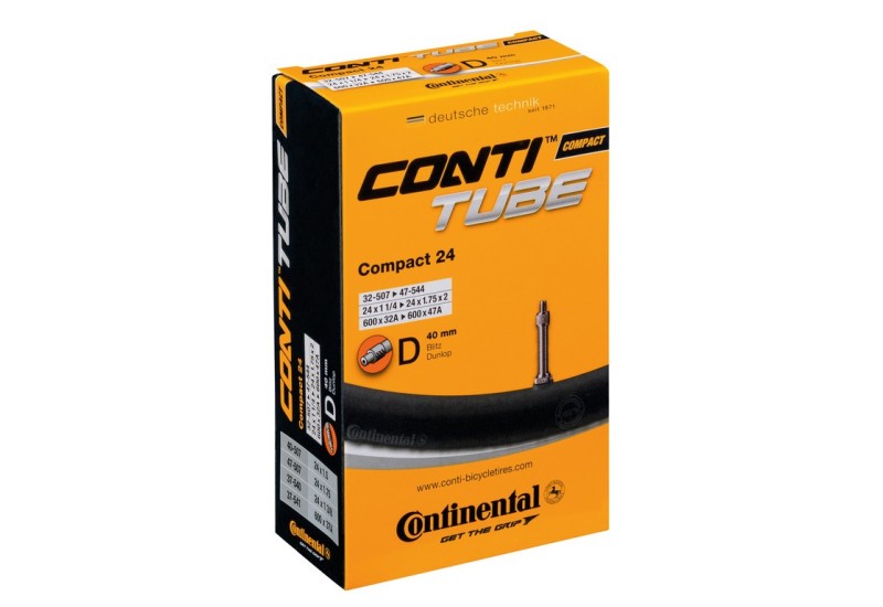 Continental Conti Compact duša 24x1 1/4-1.75" 34/47-507/544,DV 40mm
